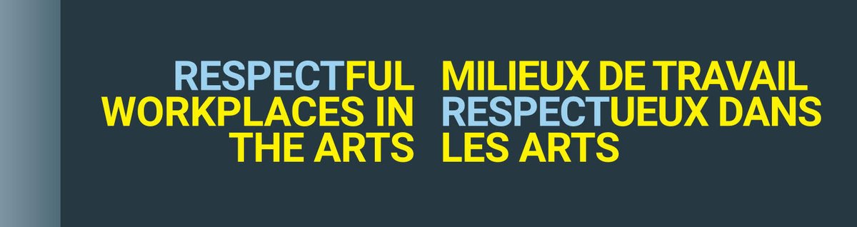 CreativeHub 1352 in partnership with the Cultural Human Resources Council (CHRC) presents Maintaining Respectful Workplaces. Open to all artists and art organizations this workshop will address various forms of harassment in arts workplaces. Register here: eventbrite.ca/e/maintaining-…