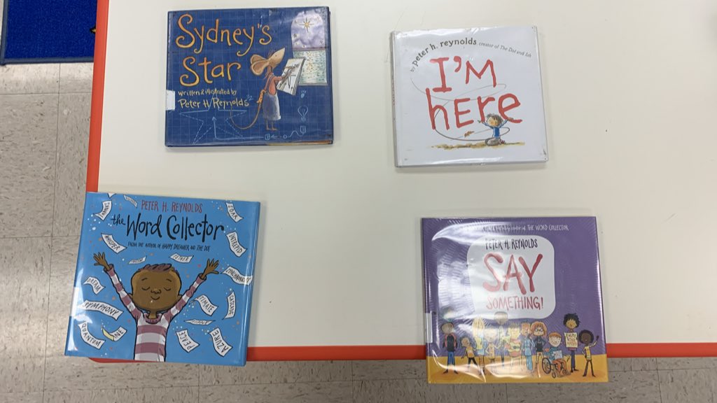 Fell in LOOOVE with these books and <a href="/peterhreynolds/">Peter H. Reynolds</a> thanks to <a href="/lucyleegilmore/">Lucy Lee Gilmore</a>. So excited to use these in my future classroom!!