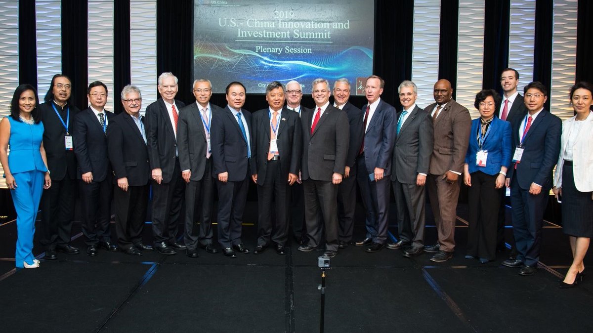 TeamUCIA's tweet photo. A recap on our 2019 U.S.-China Innovation and Investment Summit - over 350 industry experts and government leaders gathered in Houston with 6 keynotes and panels discussions and hundreds of business matchmakings, generating 6 signed agreements and MOUs. Stay tuned for 2020! https://t.co/cFiumps0v2