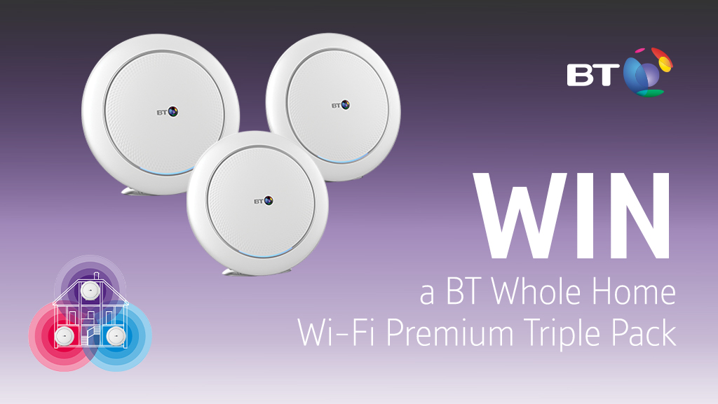 Enter our latest competition to #WIN a <a href="/bt_uk/">BT</a> Premium Whole Home Wi-Fi Triple Pack!
Simply follow us <a href="/HughesDirect/">Hughes</a> &amp; RT 🍀🎁
Ends 05/02/20, Ts&amp;Cs apply - hughes.co.uk/competition-te…