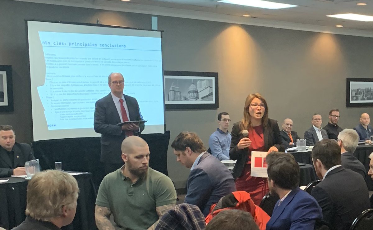 #Engineers, #Owners, #FireService, #Manufacturers, #Insurers, #Governtment all present at the roundtable today. Good information flow on the way to finding solutions.