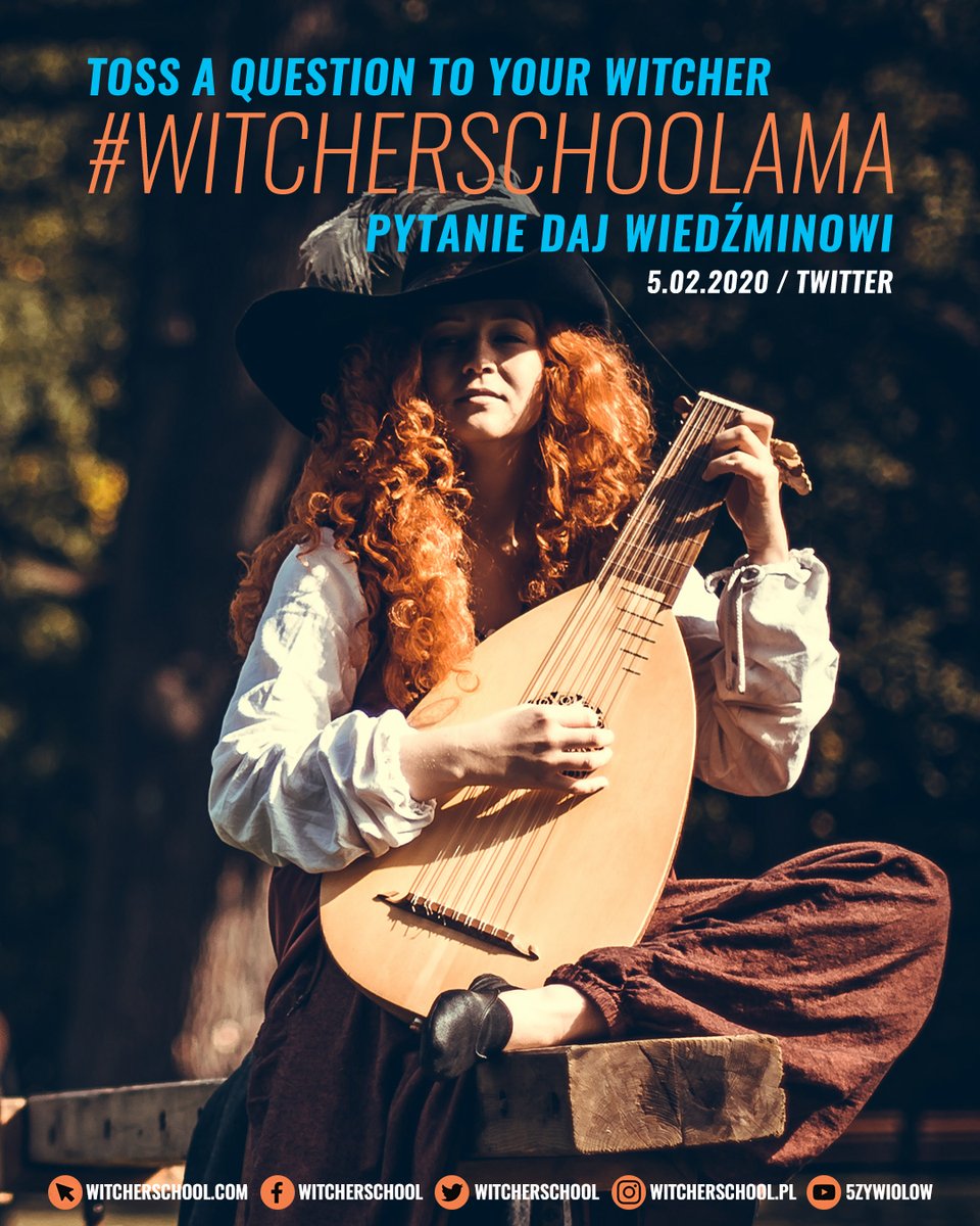 WitcherSchool's tweet photo. You ask we deliver! First #WitcherSchoolAMA on Twitter will be next Wednesday! https://t.co/nlxIwb0XMZ