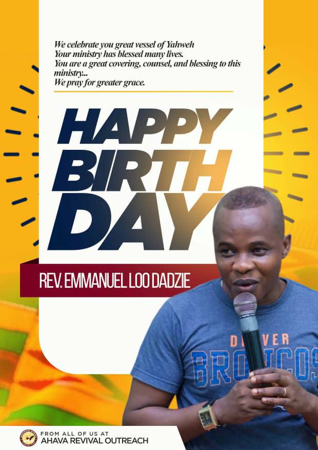 eghan_junior's tweet photo. It's the bday of my Spiritual Father, and my Papa,Rev Emmanuel Loo Dadzie..
A man with great humility, dignity and Integrity..I will need uncountable pages of notes to talk about him. https://t.co/r3cTpn2lDT