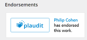 A cool thing happened where a reporter looked at a paper on <a href="/socarxiv/">SocArXiv</a>, and saw that I had given it a Plaudit (<a href="/PlauditPub/">Plaudit.pub</a>) and so asked me for a comment. (You can follow my plaudits, FYI, at <a href="/pncplaudits/">PNC Plaudits</a>)