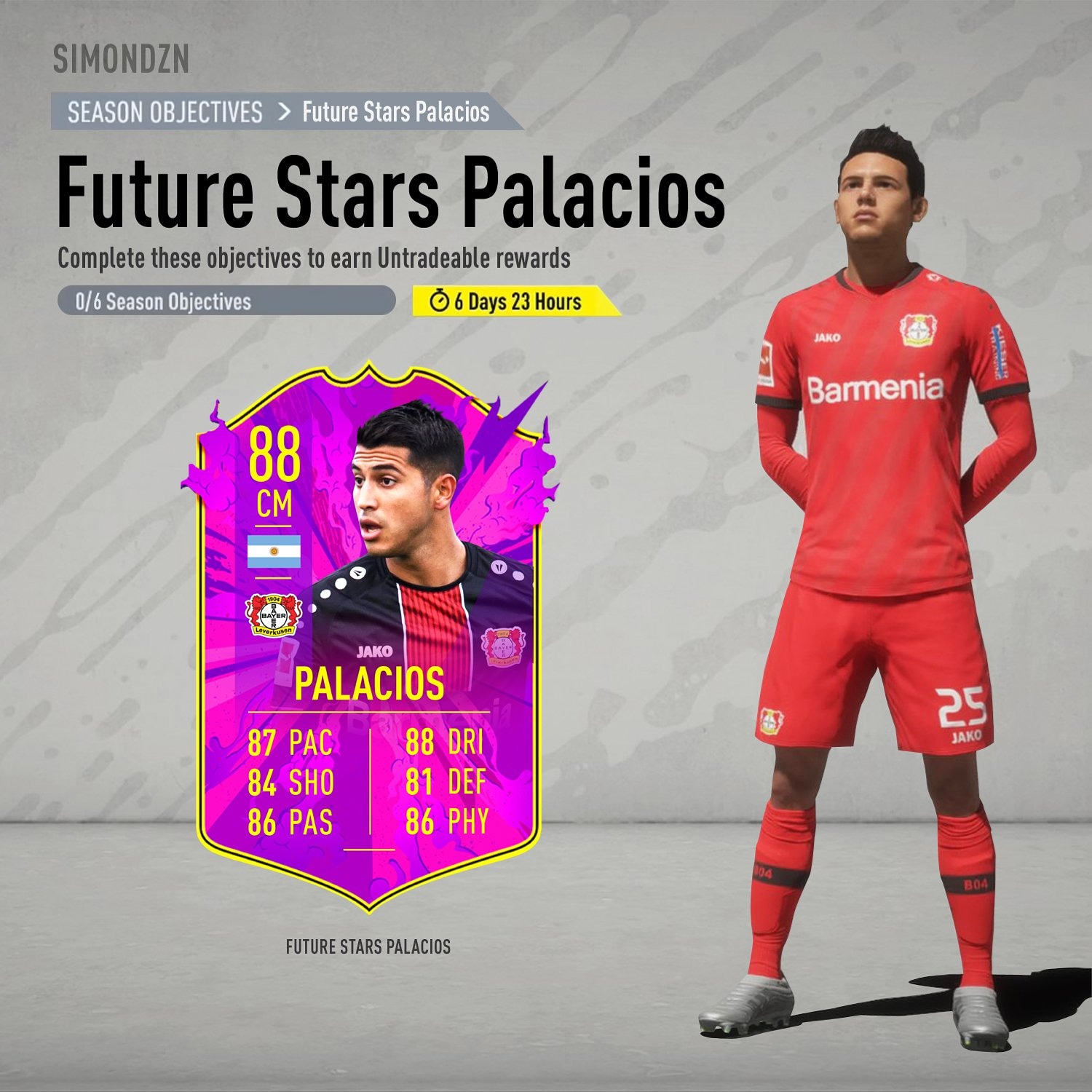 Simon Future Stars Exequiel Palacios Concept Would You Grind To Get Him Fifa Futurestars Simon Future Stars Exequiel Palacios Concept Would You Grind To Get Him Fifa Futurestars