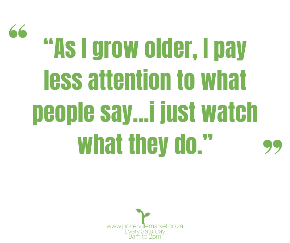 PortervilleStay's tweet photo. 🌟#Quote #Wisdom #BePositiveHour #FarmersMarket @RomanJancic https://t.co/6A9xTPtz7f