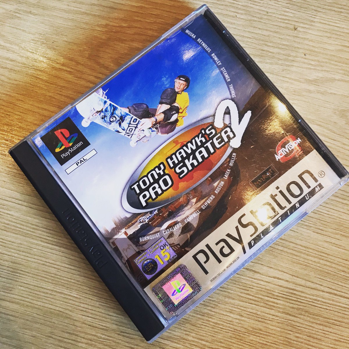 rockthebeacon's tweet photo. I picked up this #classic today on the way to work, going to be #rocking that tonight and it’s #awesome #soundtrack.
Who else played #proskater2?

#retrogaming #birmingham #happybirthdayphil #PhilCollins #welovegenesis https://t.co/lb22C1ZqnL