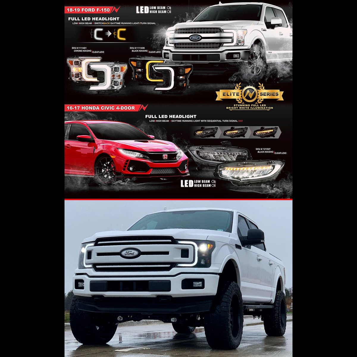 JEGSPerformance's tweet photo. ANZO USA can help you easily change up the look of your ride. Restyled headlights, tail lights, auxiliary lights, fog lights, off-road lights and such.
Shop ANZO for your Car, Truck or Jeep! #AnzoUSA https://t.co/MXQ71JHVdG
#JEGS #JEGSPerformance #TeamJEGS #JEGSsince1960 https://t.co/q9AaIXad9l