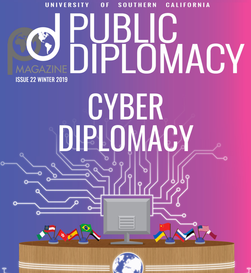 PD_mag's tweet photo. Read the latest issue of #PublicDiplomacy Magazine! The theme is #CyberDiplomacy: https://t.co/5pfSQmmqMY https://t.co/z4sw7s93mT