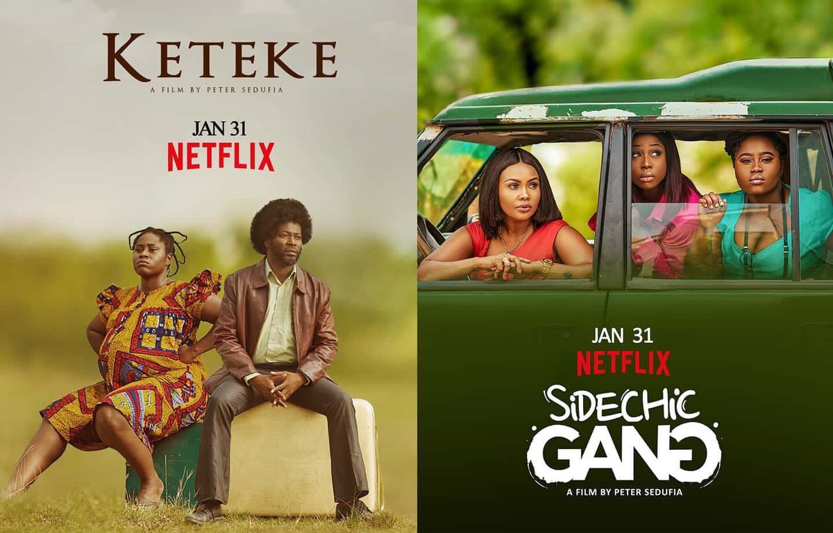 Shouts to @petersedufia 
Two Ghanaian movies on Netflix the same day!😻😻😻 Event Giants are super excited to have worked with the OldFilms Production on this Fire 🔥🔥🔥 Ghana to the World 🌎 ⚡️
Up up bro🙏🏾🚀