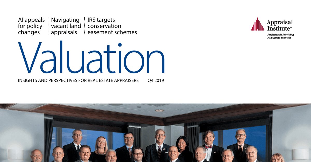 What's new and exciting in the appraisal profession? Check out the latest issue of Valuation magazine! ow.ly/TxWu50y9oNS