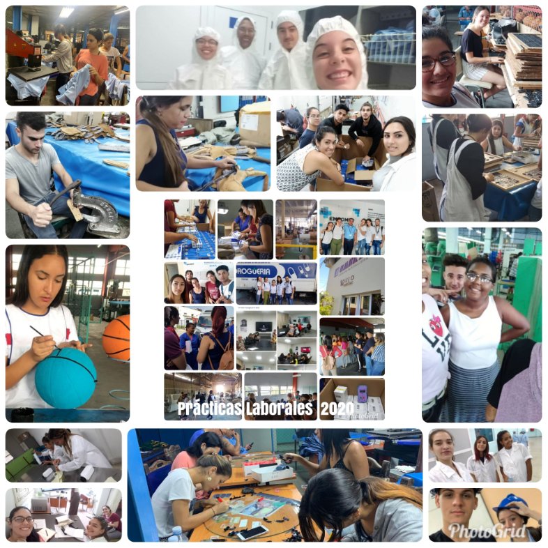 Los estudiantes de 1ro y 2do año de <a href="/CujaeIndustrial/">Facultad de Ingeniería Industrial de la CUJAE</a> <a href="/alma/">Alma Mollaghan</a> en puestos de trabajo en sus prácticas laborales! Aprendiendo a trabajar para luego poder gestionar,esta parte de su formación es vital. Agradecidos estamos con las entidades que apoyan!