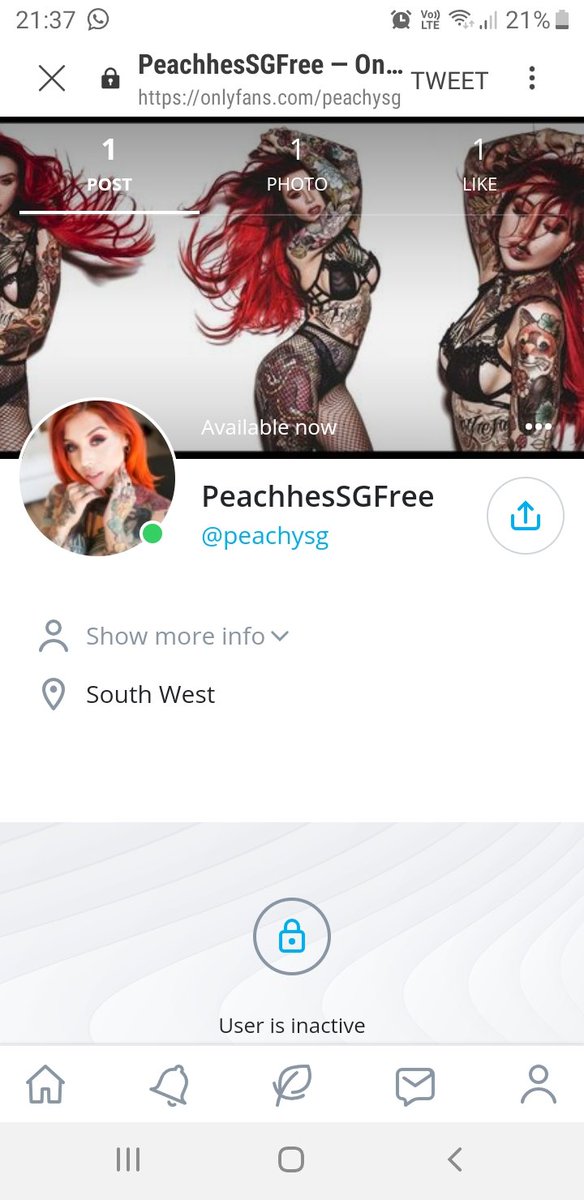 Onlyfans inactive account