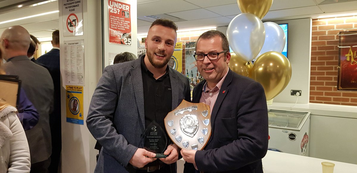 Petherton_David's tweet photo. Congratulations to Lewis Nichols, worthy winner of the James Satchell Memorial Shield sponsored by #TauntonRoundTable https://t.co/zULsKWPaaV