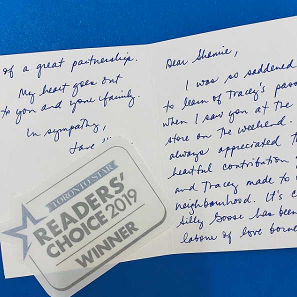 sillygoosekids's tweet photo. Opened these in our mail today! You voted us #1! (@TorontoStar #ReadersChoice) We feel the same about YOU! Feeling so grateful, loved and appreciated. Thank you for all of your love and support in 2019 and every year! 💌 #bestcustomersever #danfortheast #thanksforshoppinglocal https://t.co/fL3e0gRS0J