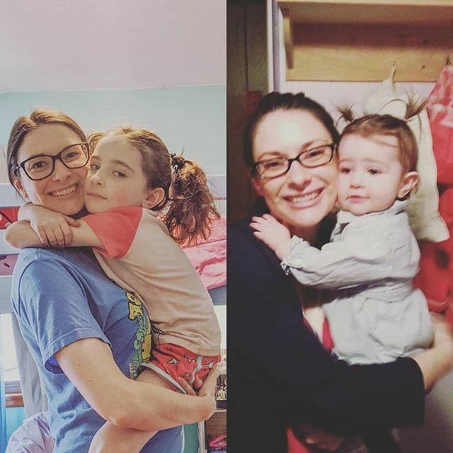 cookiecrumbs07's tweet photo. I mean you guys! 😭😭😭 Addie let me put the pigtails in her hair for exactly the amount of time it took to take this photo.  When did she get too old for pigtails?! 😢

Addie is on day 3 at home so after we binged the @ehbeefamily on YouTube we decided … https://t.co/2dNhFThbTJ https://t.co/YWYx5wifqi