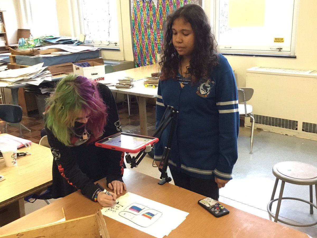 attleseychris's tweet photo. Thanks to The Art Effect for teaching Arts Integration about B roll and stop animation to make documentaries! 
Check out our documentaries at the STEAM it up! Bistro night at WJHS Friday March 27 6-8pm to celebrate YAM @youthArtMonthNY @WJHSL3 @WCSDBKING @The_Art_Effect @WJHS75 https://t.co/KvQlR4mkHP