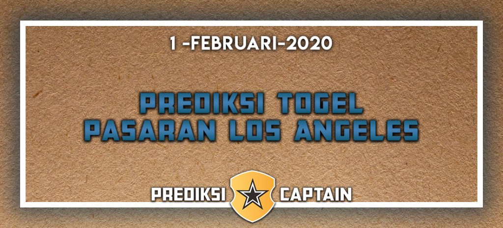 Prediksi Captain Paito Los Angeles Sabtu 1 Februari 2020 Terjitu  #Prediksitogel #Bocorantogel #Prediksihk #Prediksisgp #Totohk #Totosgp  #Togel #Datahk #Datasgp #Bocoranhk #Bocoransgp #Judionline #Prediksicaptain  #Prediksilosangeles… Https://T.co ...