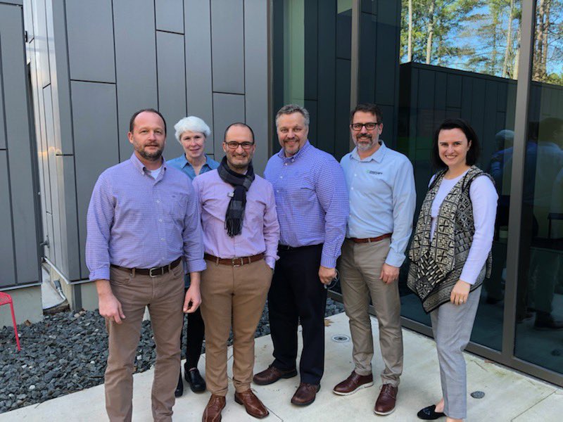 flannaganrd's tweet photo. Great week with the GreenLight Biosciences Crop Protection team in our newly christened RTP labs!  Thanks to all who made this possible. https://t.co/Mf9b9e0HX0
