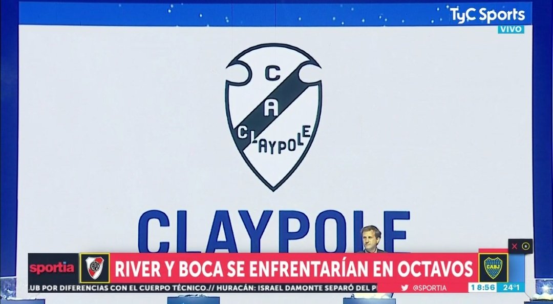 La12tuittera ×'×˜×•×•×™×˜×¨ Copaargentina Ahora Club Claypole Sera El Rival De Boca En El Debut De Esta Edicion