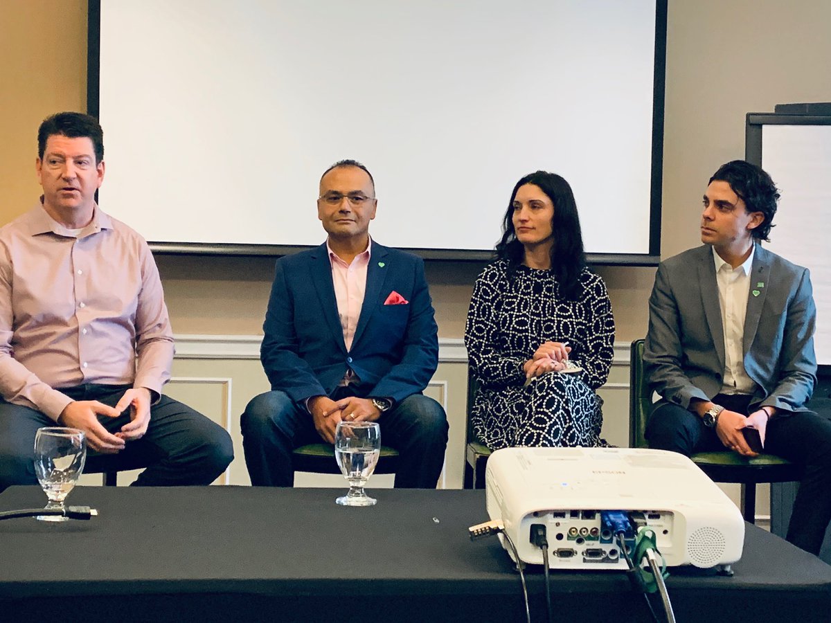 stilesgrowth's tweet photo. ๐๐ @yasmin_zalac Ossama Aboukeer & Gino Giammattolo for making the trek to #QueensLanding to share their career experiences with #AMGOverAchievers #LeadershipDevelopment https://t.co/OpL53sAZFv