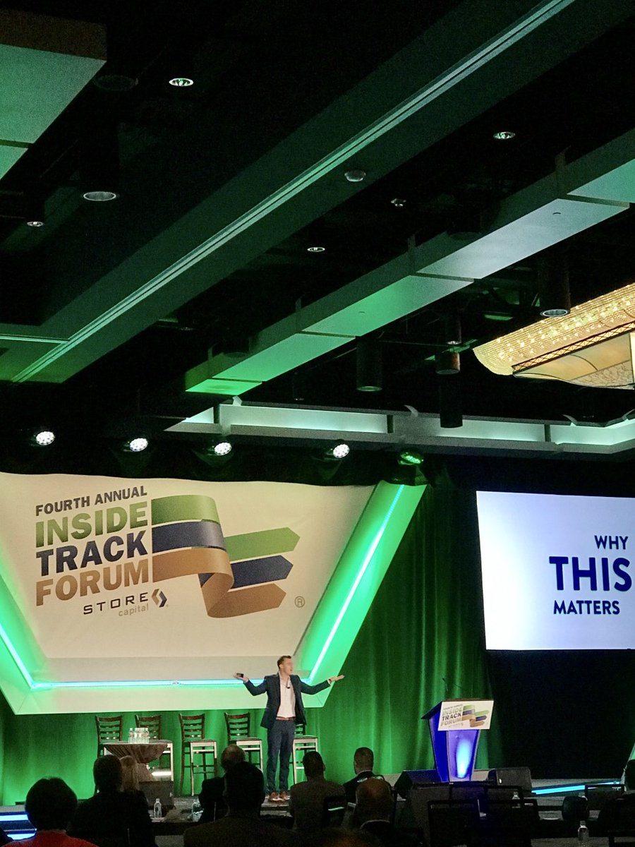 STORECapital's tweet photo. "“Caring about someone isn’t some feel good after thought, it’s actually an effective way of reaching results.” - Alex Weber, Award Winning TV Host, Coach, Comedian and Ninja Warrior #STORECapital #ITF2020 https://t.co/Oe4BvJFxmr