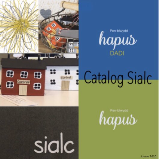 Catalog newydd Sialc 2020 @llanelligallery <a href="/NiaBodlon/">Bodlon</a> <a href="/LLGCymru/">Llyfrgell Genedlaethol Cymru</a>