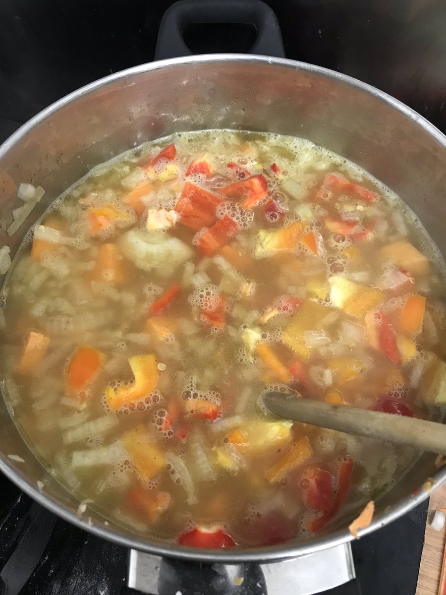 grj243's tweet photo. I’m in #shock and disbelief while preparing #soup No 43 that I’ve only cut open and harmed an unborn #redpepper. This #Veganuary2020 isn’t all it’s cut out to be! #gutted #shooting #beatersday #highbirdshoot #NorthWales https://t.co/mzYoIKWACh