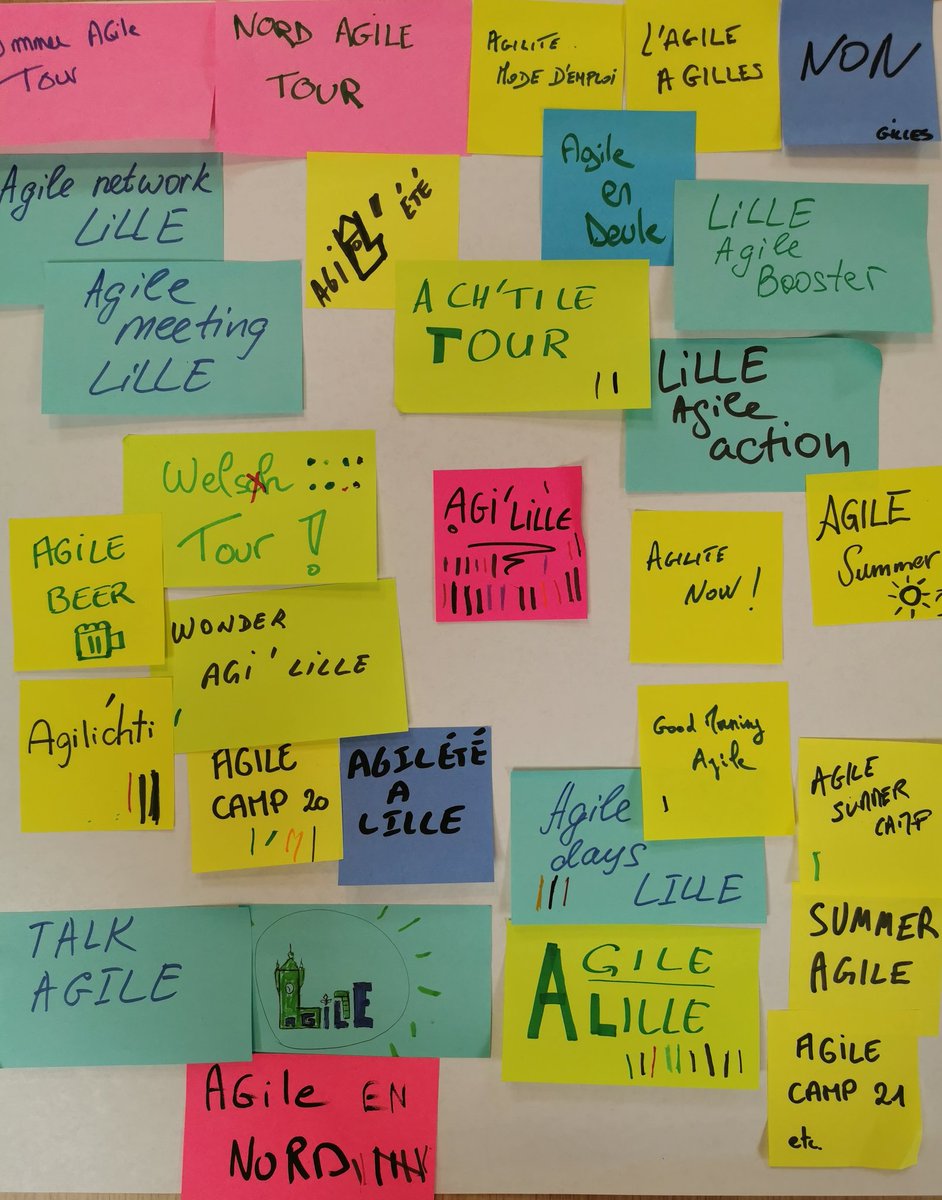 Merci à tous pour cette soirée ! Grâce à vous notre événement, l'Agi'Lille, est baptisé et peut commencer à voir le jour ! 🚀#AgiLille #AgiLille2020
