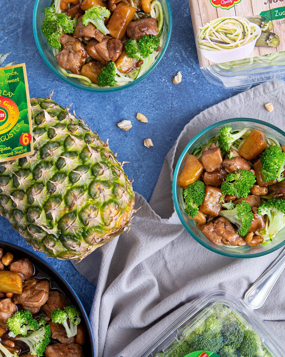 DelMonteFresh's tweet photo. For those of you who are planning to spend all weekend meal prepping, we salute you. And for those who opt to make something quick and easy? We salute you too! Make meal prepping a breeze with this Pineapple-Cashew Chicken Bowl: https://t.co/MkyVRTG8ZN https://t.co/DruMfwGu7o