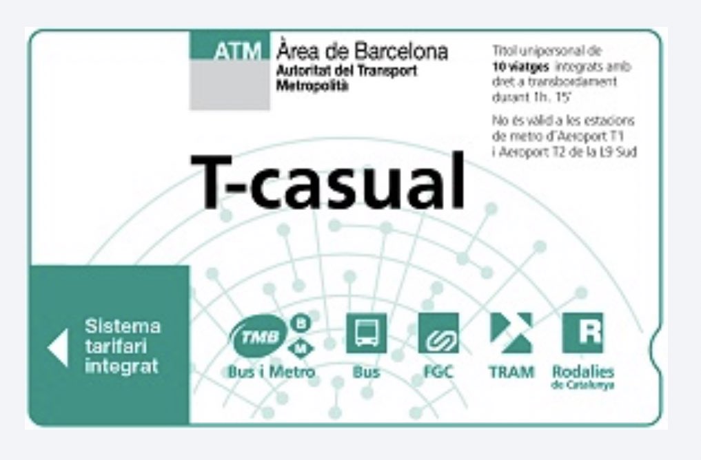 oramirezlara's tweet photo. En el #PleBcn pediremos a @AdaColau que la nueva tarjeta #TCasual sea multipersonal. El cambio ha perjudicado a los usuarios ocasionales del transporte público y la #TFamiliar ha sido un parche improvisado para justificar la desaparición de la #T10. https://t.co/losdfPREAG