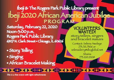 WritePressNews's tweet photo. Black History Month Celebration in Chicago.  Contact Selena Awoleye for more info. https://t.co/KELMuC37m9