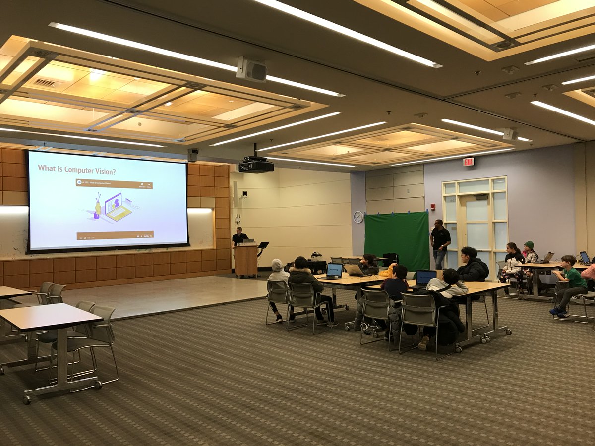 Do you see what (A)I see?  
Beaver Works staff at MIT Winter Family Day teaching computer vision workshop