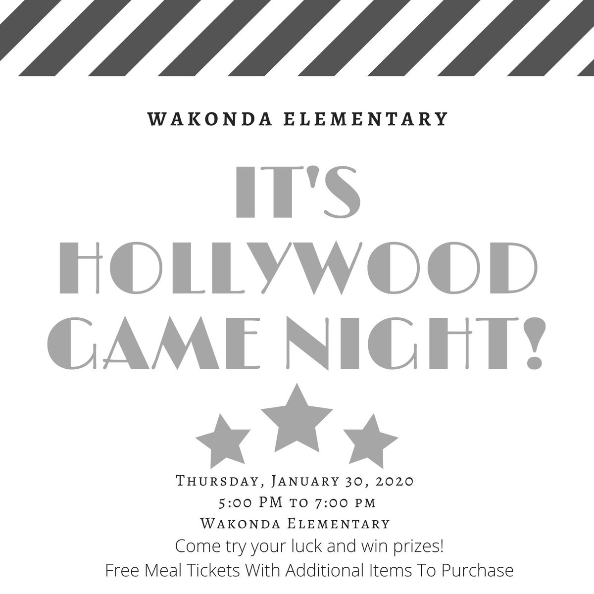 OPS_Wakonda's tweet photo. Join us tonight for some free food and games. See you tonight! https://t.co/ZJO7QZ9hnq