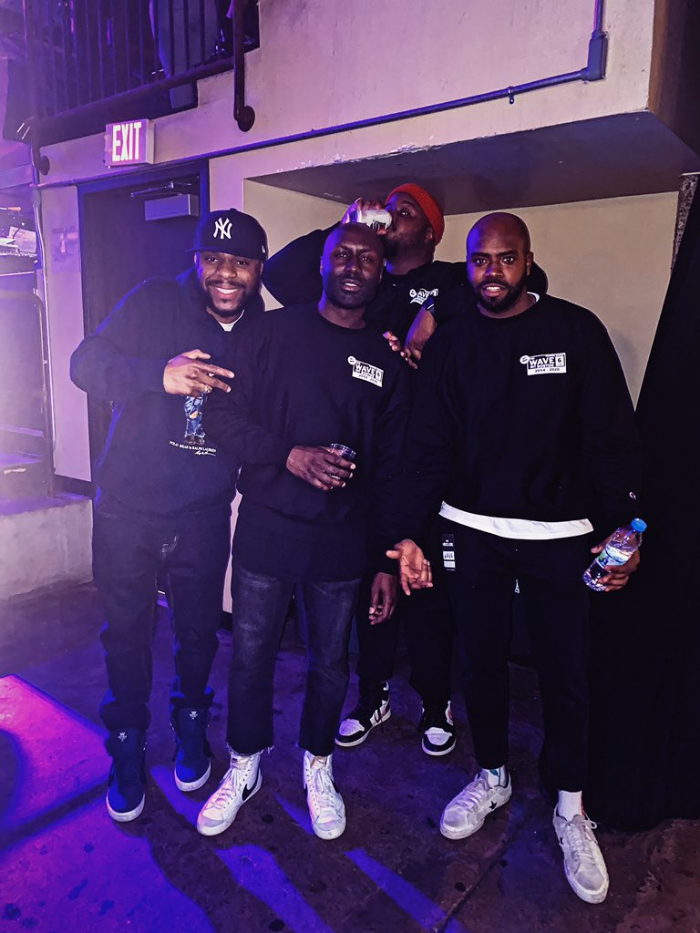ShawnCaliber's tweet photo. Congrats to my guys & the rest of the @CLLCTVUS crew. #TheWaveBoston running for 6 years is a major accomplishment. I remember the 1st day like it was yesterday. Y’all deserve all the flowers and more #Salute https://t.co/Zh9nFpd4Js