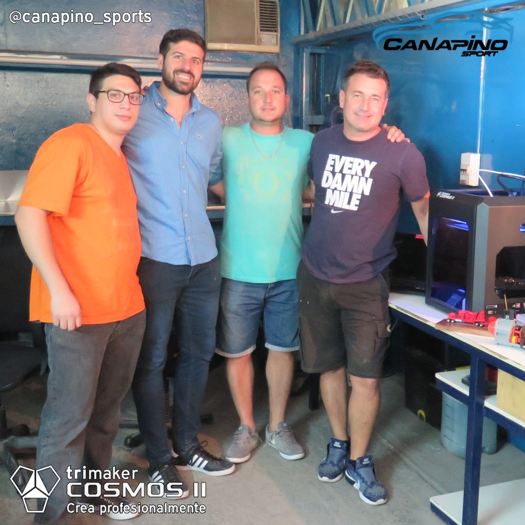 ¡Crea profesionalmente como el equipo de Alberto Canapino!  ¡El equipo número 1 del Automovilismo Argentino incorporó Impresión 3D para prototipado de pieza para Autos de CarrerasI🖨🏎👨🏻‍🔧 ¿Qué estás esperando para conocer las impresoras de Trimaker?