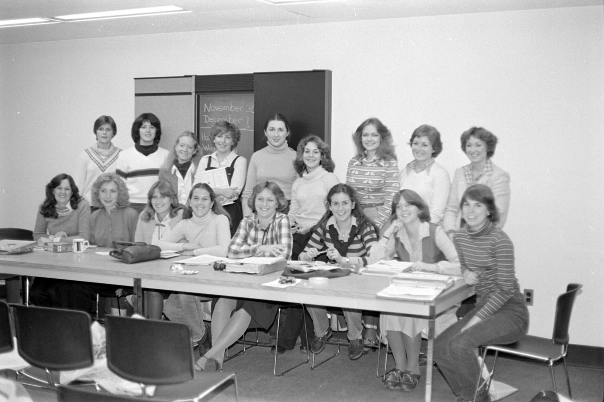 frostburgalumni's tweet image. Today's Throwback Thursday is for you Alpha Xi Delta Sisters! Who do you recognize and what year was this photo taken by alum Tom Creamer '82? #tbt #AXiD