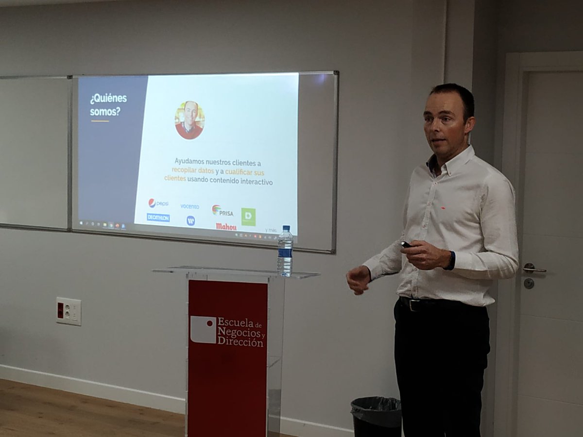 Patrick Dost nos habla ahora sobre #gamificacion en
#ENyDSocialMedia👏👏👌