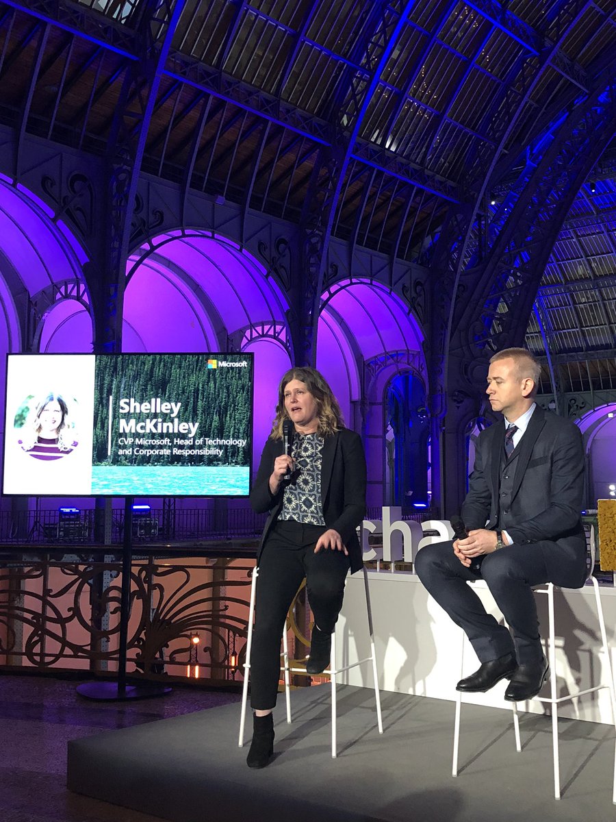 Vanessa Vincent ⚡️ (@vanessavincentr) on Twitter photo #ChangeNowSummit en présence du président <a href="/microsoftfrance/">Microsoft France</a> et de <a href="/shelleymckin/">Shelley McKinley</a> CVP Head of Technology and Corporate Responsability qui réaffirme les annonce de la conférence de presse de lundi dernier. Objectif : Carbone Négatif en 2030 💪🏻💪🏻💪🏻👏🏻👏🏻👏🏻 #ChangeNowSummit en présence du président <a href="/microsoftfrance/">Microsoft France</a> et de <a href="/shelleymckin/">Shelley McKinley</a> CVP Head of Technology and Corporate Responsability qui réaffirme les annonce de la conférence de presse de lundi dernier. Objectif : Carbone Négatif en 2030 💪🏻💪🏻💪🏻👏🏻👏🏻👏🏻
