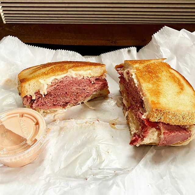 PK3's tweet photo. Birthday + Lipitor = Rueben #alwaysextradressing #neverturkey https://t.co/EQC3Y1mPYb https://t.co/xi8JR3PuvJ