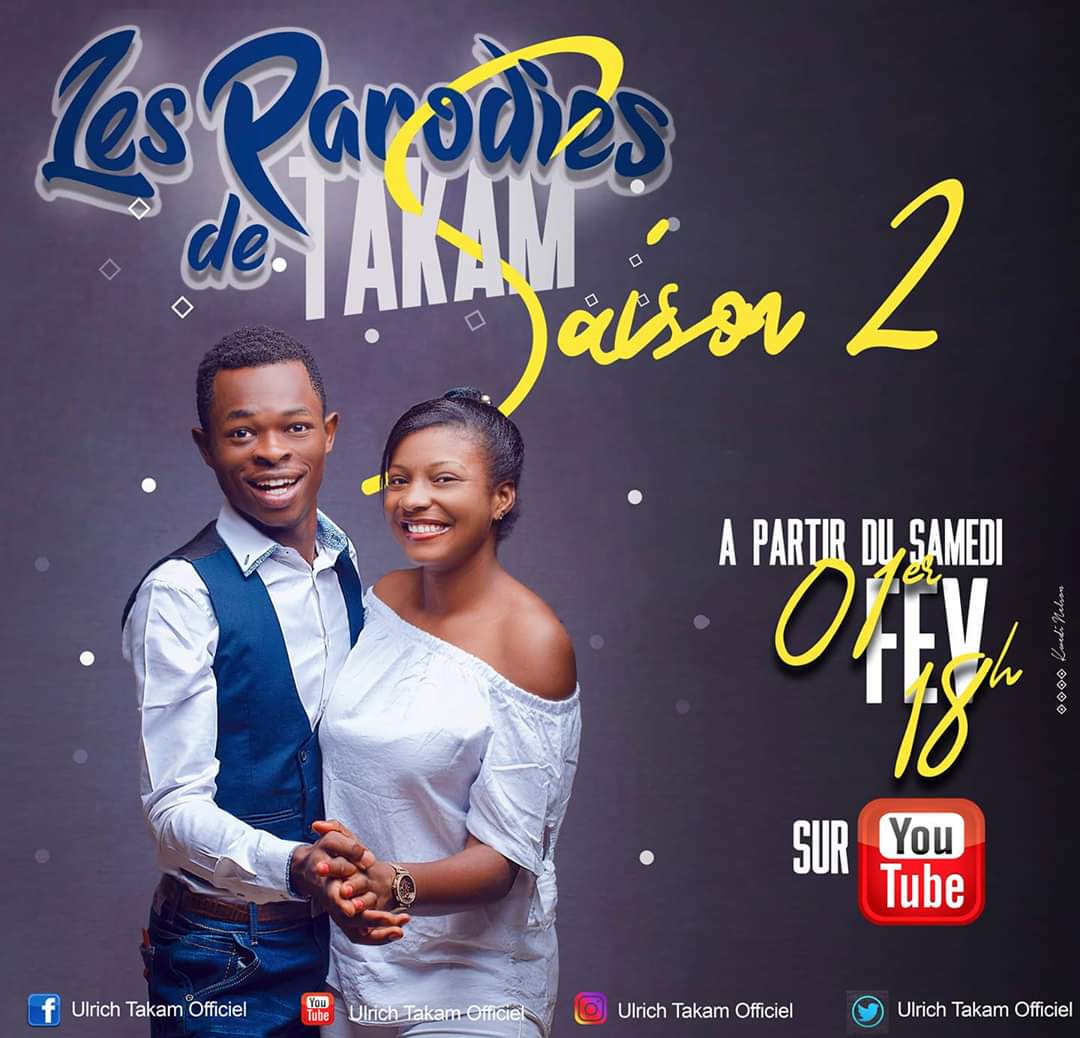 #LesParodiesDeTakam

Aïssa Njayou Officiel et moi sommes de retour pour une nouvelle saison avec de nouveaux clips , de nouvelles chansons , de nouveaux artistes. 
Rendez vous ce samedi pour le premier épisode. 
Atwork by : KWEDI Nelson WORKS
Bimoulèè d'abord