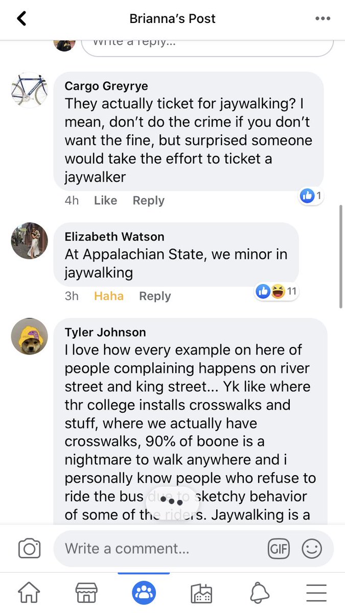 IvesIvvvy's tweet photo. At app state we minor in jaywalking! 🤣🤣 https://t.co/66LLBgWt0O