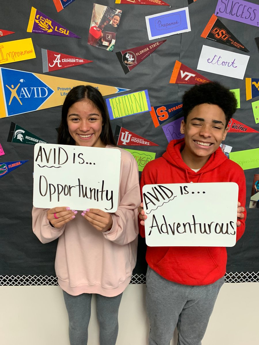 AvidCain's tweet photo. Having some fun working on recruitment for our incoming 6th graders!!!  @CainConnection  #WEAREAVID #Limitless #AVID https://t.co/bNvTze2Kit