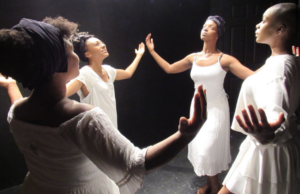 RaveTheaterFest's tweet photo. #TBT to last year’s Rave Theater Festival! Fancy Maids was a an experimental play about young women scarifying everything to escape the cruelties of slavery in the south. Do you have a brand new work/play? SUBMIT TODAY for our Rave 2020 festival to premiere your show Off Broadway https://t.co/J6EkyYFCVA