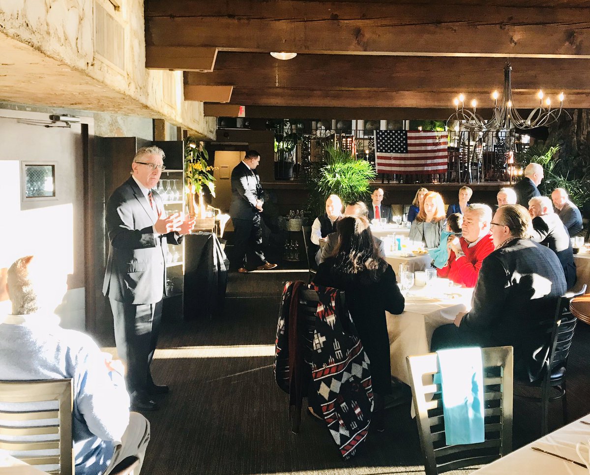 Great turnout this morning at Panza’s for <a href="/SaratogaGOP/">Saratoga County GOP</a> Chairman’s Club legislative breakfast. Thanks to Chairman <a href="/CarlZeilman/">Carl Z.</a>, Phil Klein, the Committee and all the attendees. We have a strong team of officials and candidates.