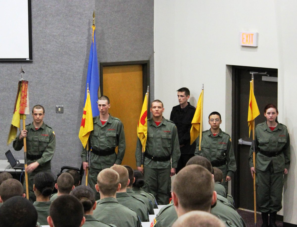 TcpChallenge's tweet photo. Proud of our Cadets of Class 54 moving from being a Candidate to a Cadet! Congratulations to the first guidon bearers! https://t.co/CsyP6uZ8Fx