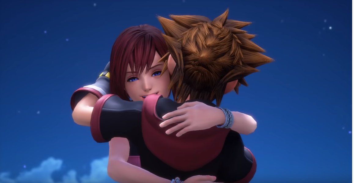 Amor entre Kairi y Sora