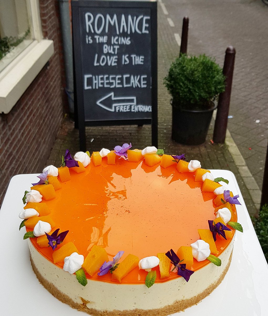 cheesycakesoff1's tweet photo. There is only one way to prove that you make seasonal cakes....*Quince cheesecake* is the special for tomorrow 🤔🤩
#foodinamsterdam #foodgasm #quince #kweepeer #sesonal #thingstodoamsterdam #foodcoma #igersholland #igersamsterdam https://t.co/zldUcXcJSQ