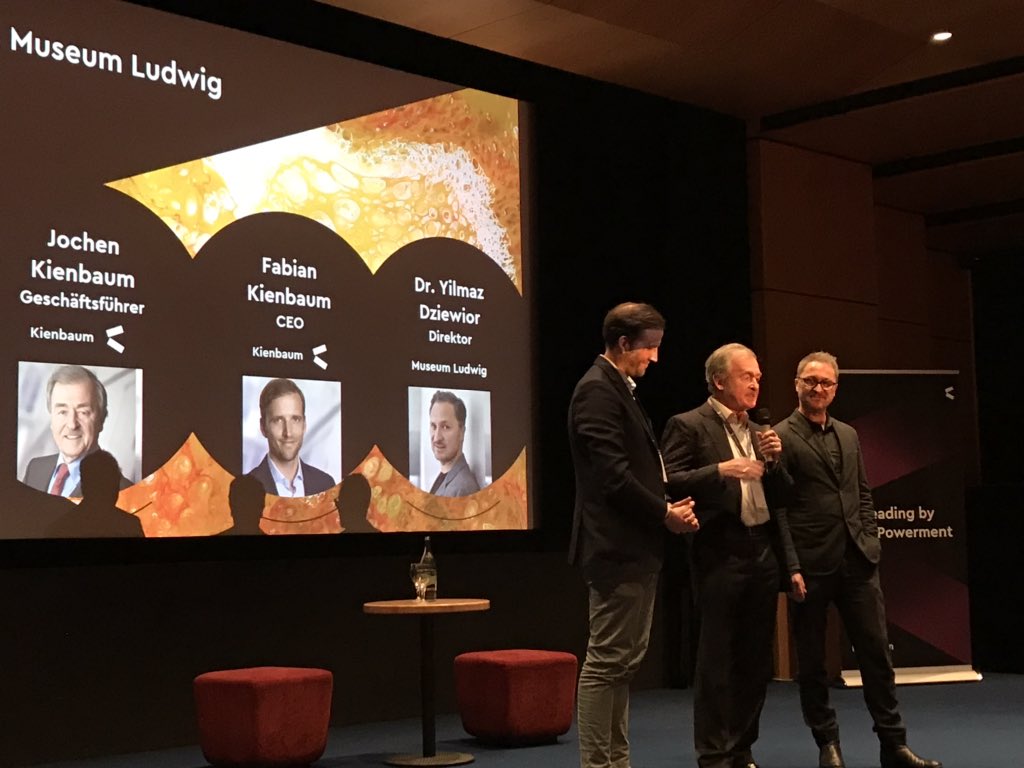 FrauWandt's tweet photo. Heute abend gibt es Kunst im Kino... Mit #Thomasschönauer - aber ohne Popcorn! Im @MuseumLudwig in #Köln finden sich die @join_ada Fellows zum @KienbaumConsult #netzwerktreffen. Welcome! https://t.co/8oqJ4VApKP