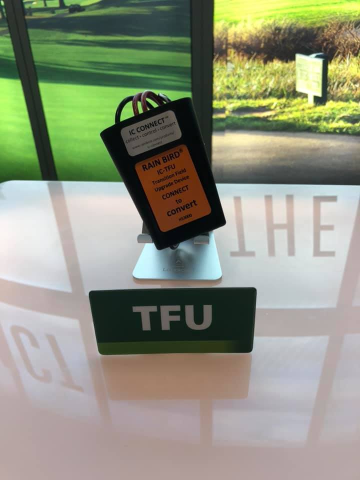 RainBirdCorp's tweet photo. It’s been a busy time for @RainBirdGolf at the @GCSAA_GIS! Lots of traffic with many attendees coming to see new products like our ICI+, 702/752 rotors &amp; TFU. Behind that “Connect to the Future” wall, we held some product development focus groups. If you're here, come see us! https://t.co/spmJ8AfzAy
